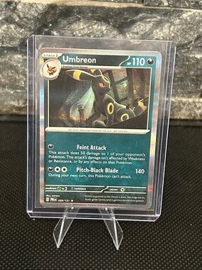 Pokémon Umbreon 059/131 Holo from Prismatic Evolutions Set M/NM